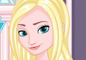 Elsa Makyaj Temizleme Oyunu Oyna